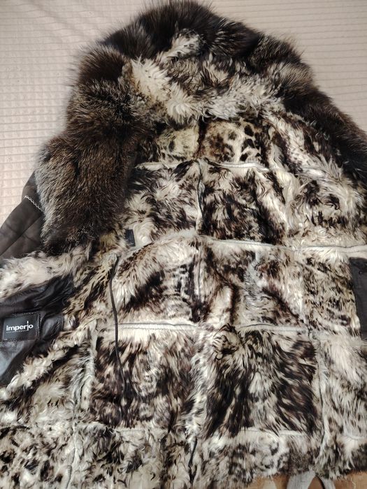 Дубленка натуральная, б/у