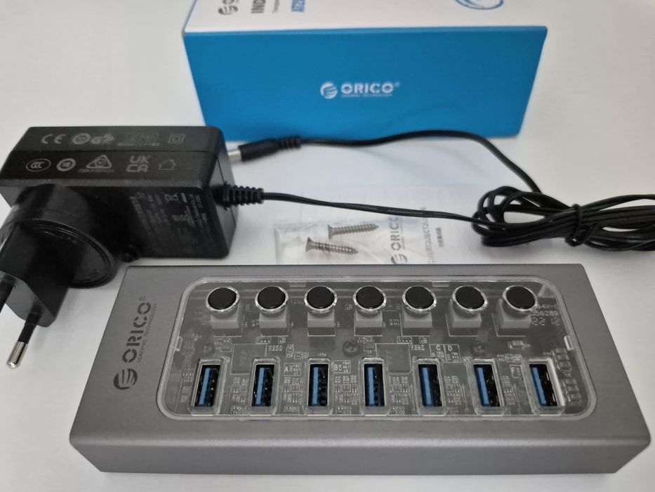 USB хаб ORICO 7 портовый концентратор USB 3.0
https://orico-russia.ru