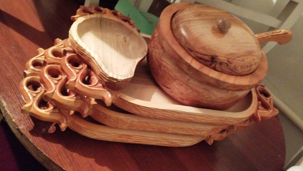 Ағаштан жасалған ыдыс