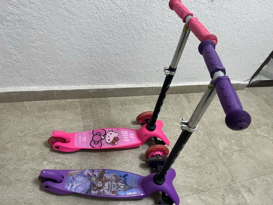 Самокаты для девочек на возраст 2-5 лет
