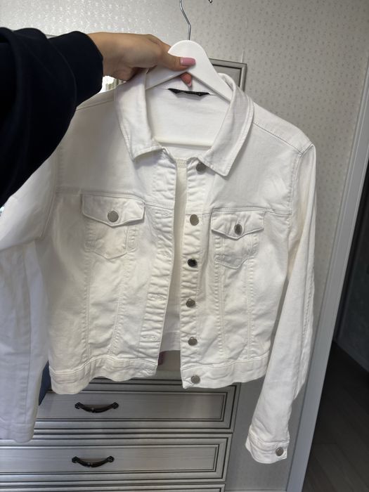 Джинсовка укороченная