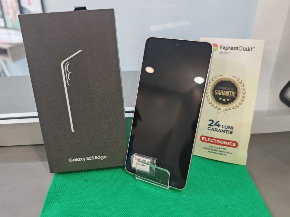 Telefon Samsung S25 Edge (AG44 B:6734)-garantie 2 ani!