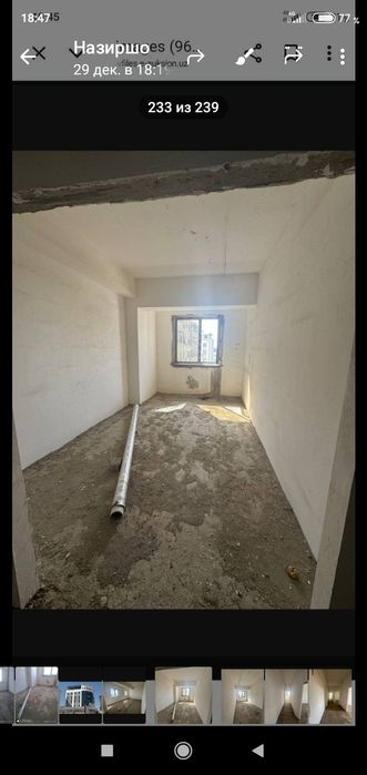 3хонали 78кв 8этажли домни 6каватидан квартира сотилади мулжал сахирни