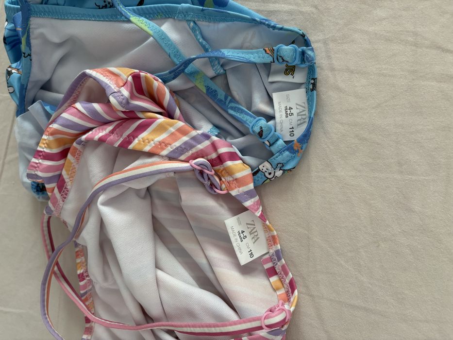 2 Costume baie Zara 4-5 ani marimea 110