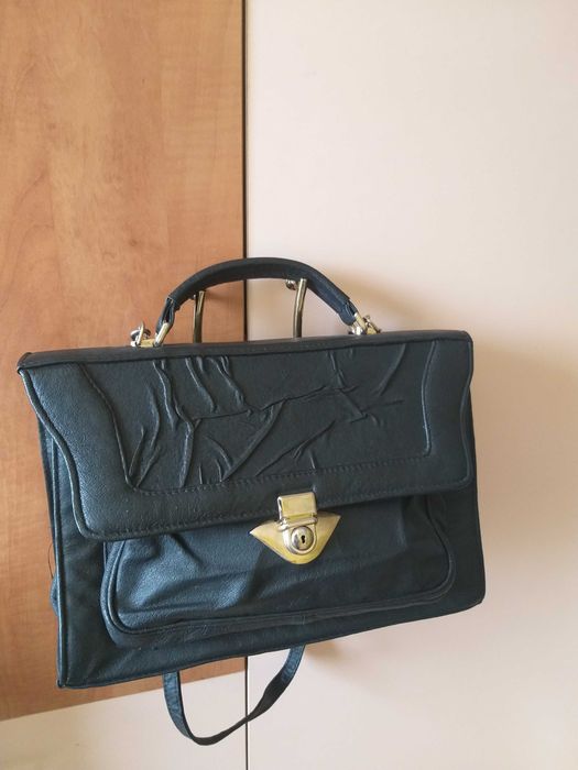 Чанта от естествена кожа