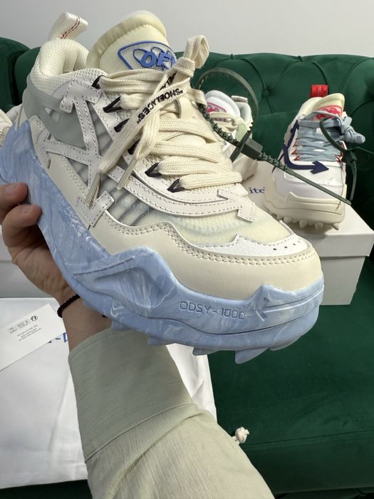 Adidasi Off White ODSY piele naturala 100% Full Box Premium