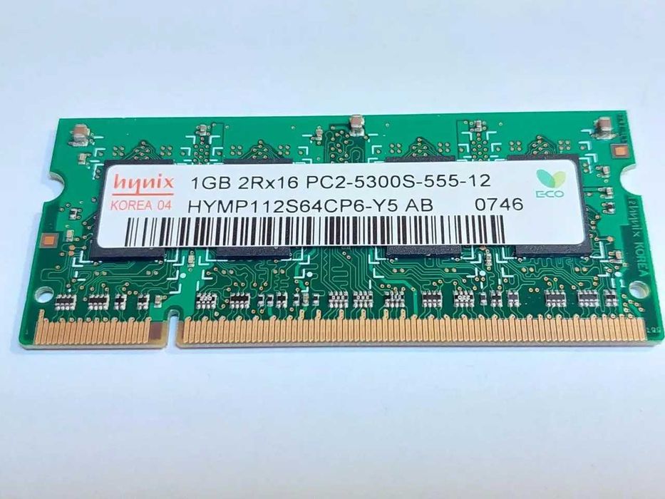 Hynix 512 2rx16 PC2-5300 (DDR2-667)