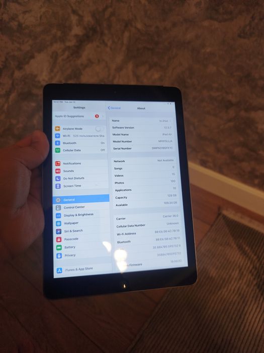 Ipad air 128 gb ipad