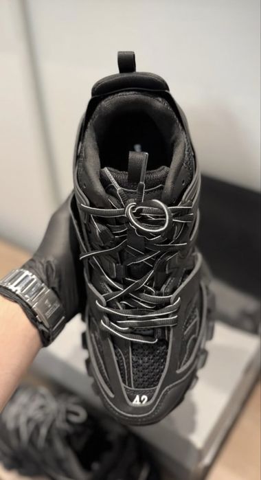Balenciaga Track Black Sneakers 41/42 size