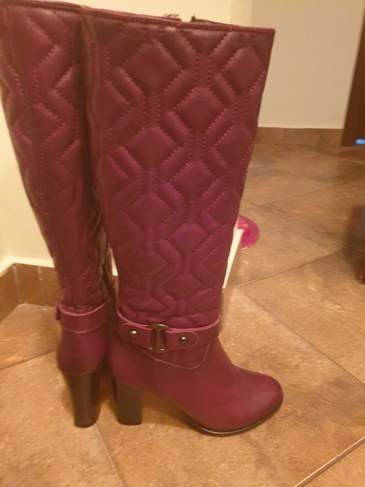 Cizme dama din piele