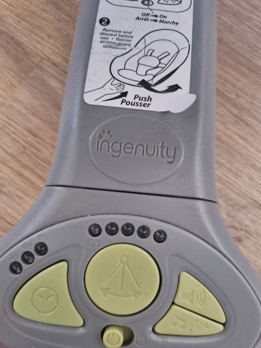 Бебешка люлка, InGenuity, многоцветна, компактен размер
