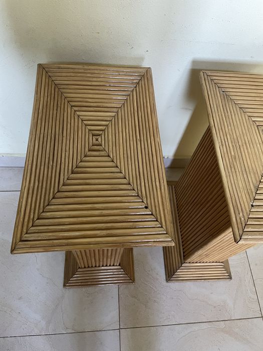 Ратанови пиедестали в стил Gabriela Crespi , Италия