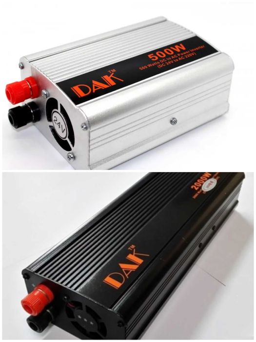 Инвертор 12V /24V към 220V  от 500W до 5000W непълна и пълна синусоида