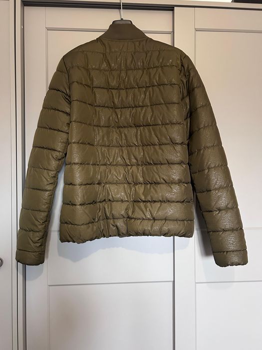 Geaca Tommy Hilfiger, culoare verde, marimea S, ca noua