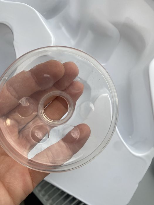 Pompa de san Minut bebe si pungi de lapte