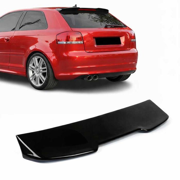 Спойлер за багажник ауди а3 8п 2/3 врати / audi a3 8p spoiler / антикрило / добавка за задно стъкло / задна врата