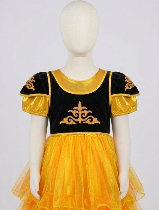 Оригинальное нарядное платье на Наурыз юбка и накидка 5000