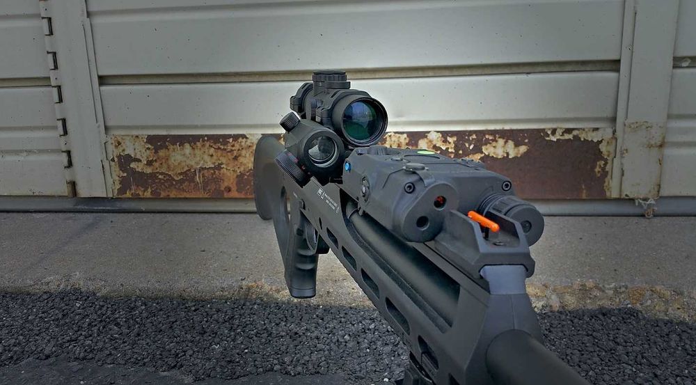 Pusca Co2 Cu Luneta Mare (SUPER PACHET!!] - Varianta 5.5 JOULI!!