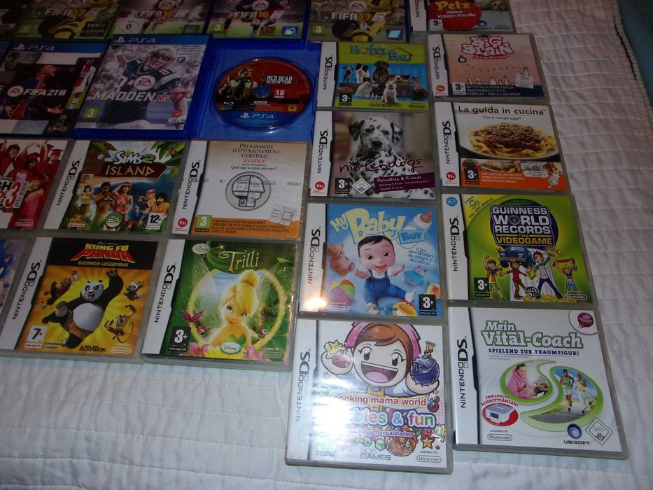 Jocuri Ps 4 si Nintendo DS Originale