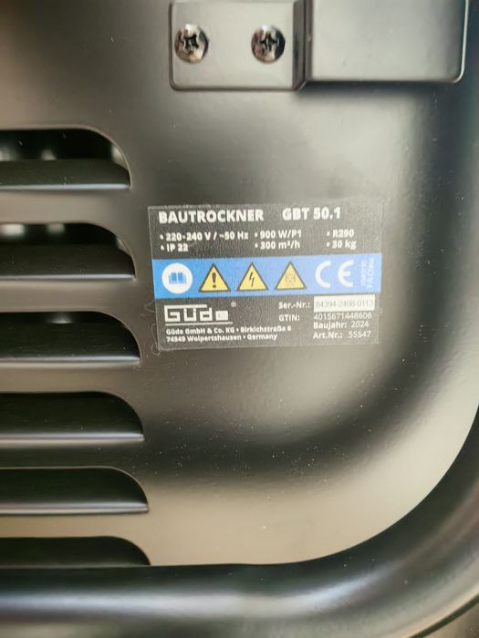 Güde  / влагоабсорбатор GBT 50.1 -