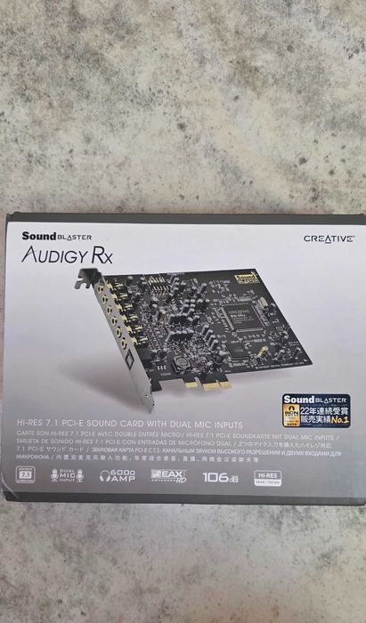 Placa de sunet Creative Audigy RX, PCI-E 7.1