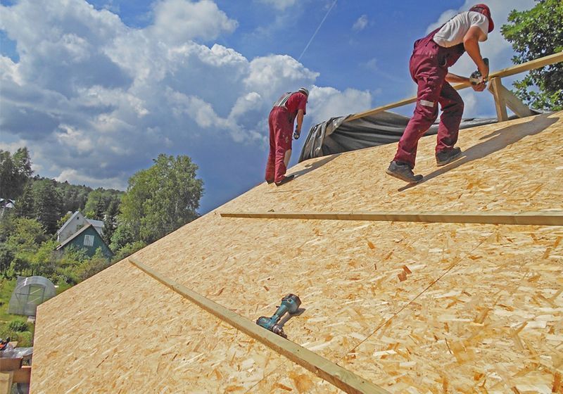 ОСБ, ОСП, OSB-3 12мм. Профлист, металлочерепица, сайдинг, водосток