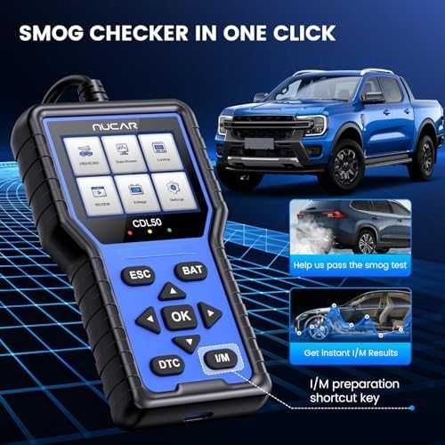 Нов OBD2 скенер за кола Mucar CDL50 диагностика двигател DTC VIN CAN Уред диагностика автомобил