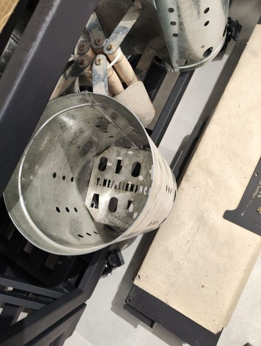 Topka-Топка для розжига угля (olov oldirgich)