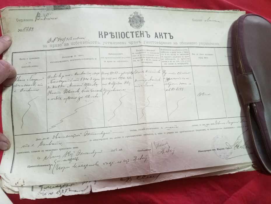 Стари дукументи 1906г