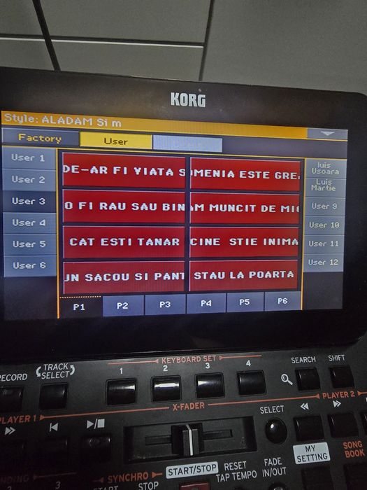 Set korg pa1000 korg pa4 pa5korg pa700 Automat introduceri noi 2026