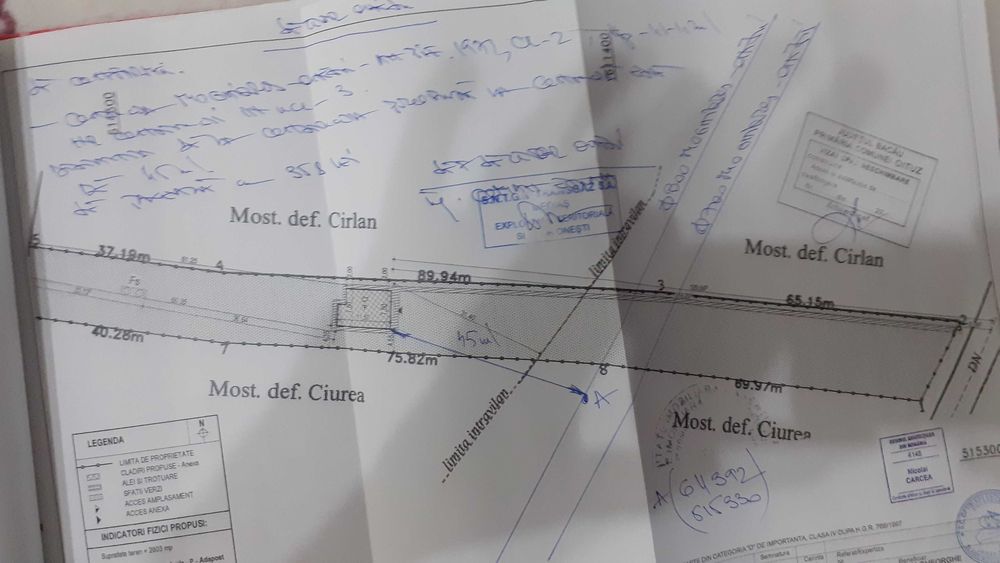 casă  teren  2800 mp Poiana Sărată