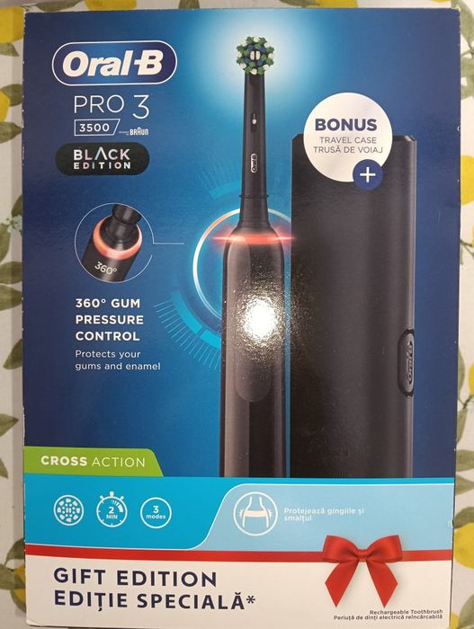 Periuta de dinti electrica Oral-B Pro 3 Cross Action
