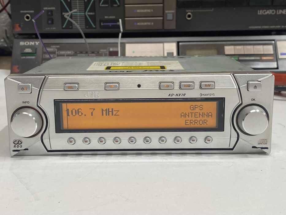 Cd player auto JVC KD NX 1R,ed limitata Japan