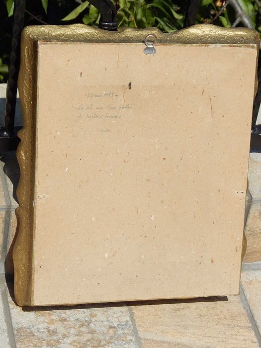 Tablou pictura Rugaciunea lui Iisus in Gradina Ghetsimani 33X38 cm