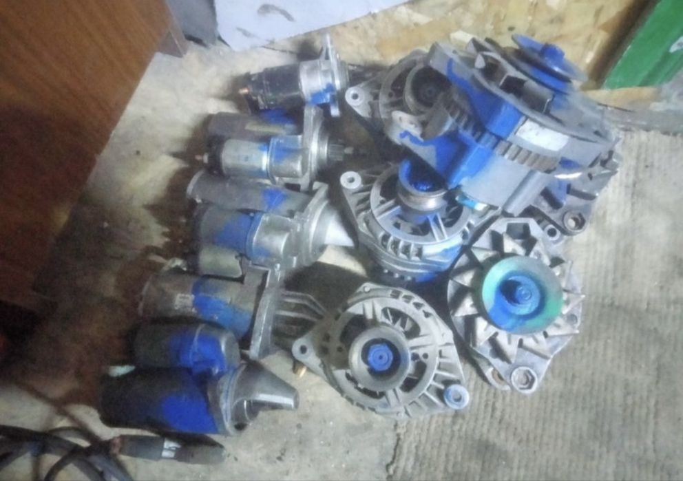 Стартер генератор ваз разные