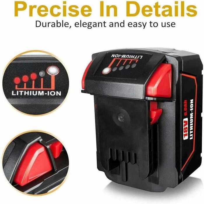 НОВА Батерия M18 18V 6Ah За Миуоки инструменти и уреди