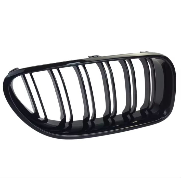 Set grile nari duble M negru lucios Bmw Seria 6 F06 F12 F13 2012-2017