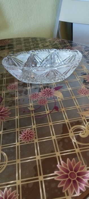 Салатница хрусталь СССР.