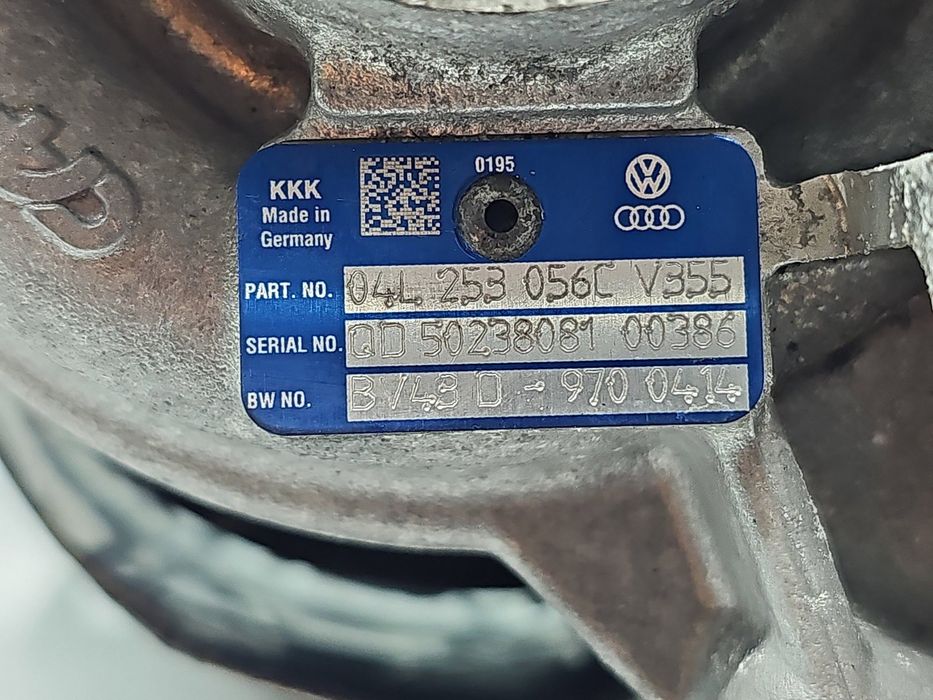 Turbina AUDI A5 (8T3) [Fabr 2007-2015] 04L253056C 2.0 TDI CNHA 140KW /