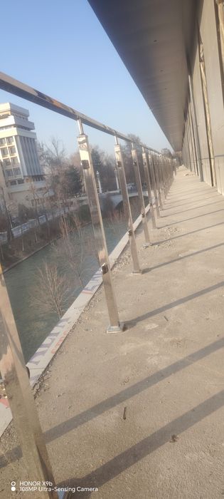 Нержавейка перила боласина решётка из нержавейки .. Nerjaveykada peril