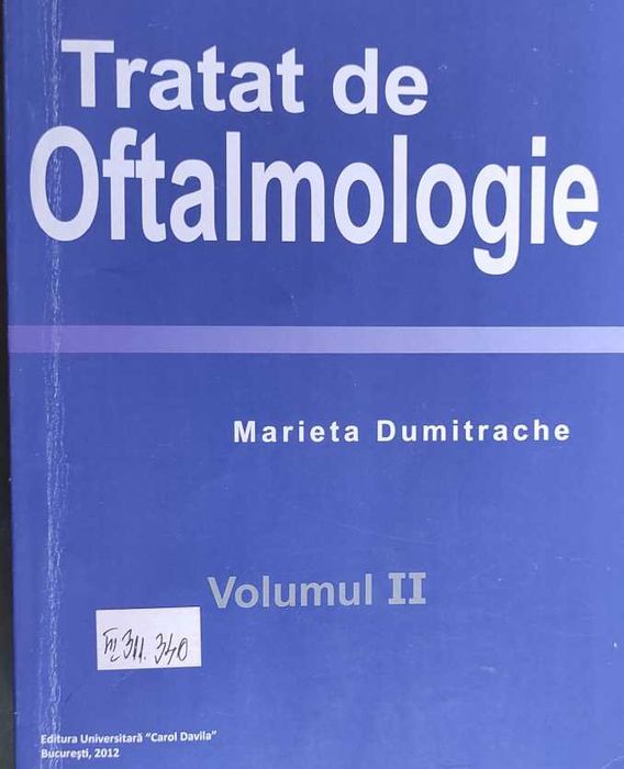Trat de oftalmologie -Format Electronic PDF