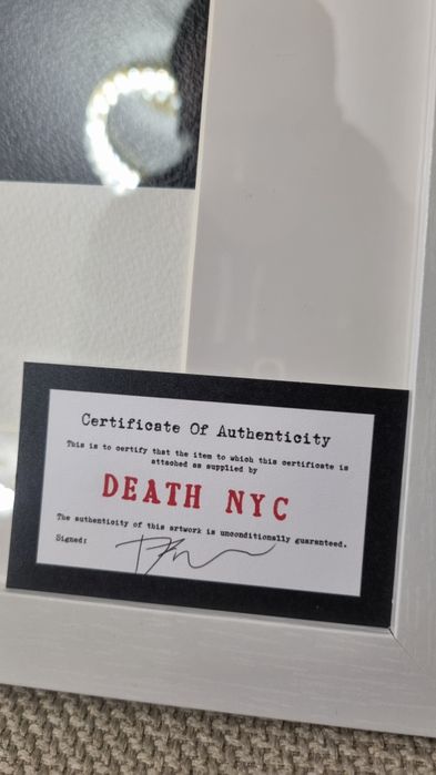 Print Death NYC princes Diana