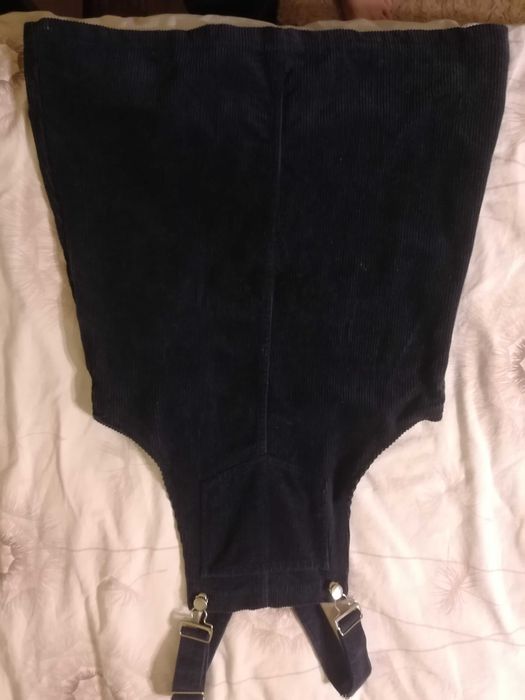 Rochita catifea cu bretele M164