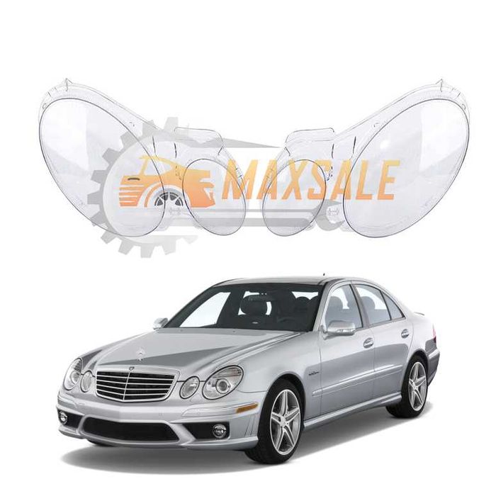 Капаци фарове Mercedes E-Class W211 (07-08) фар мерцедес в211 комплект