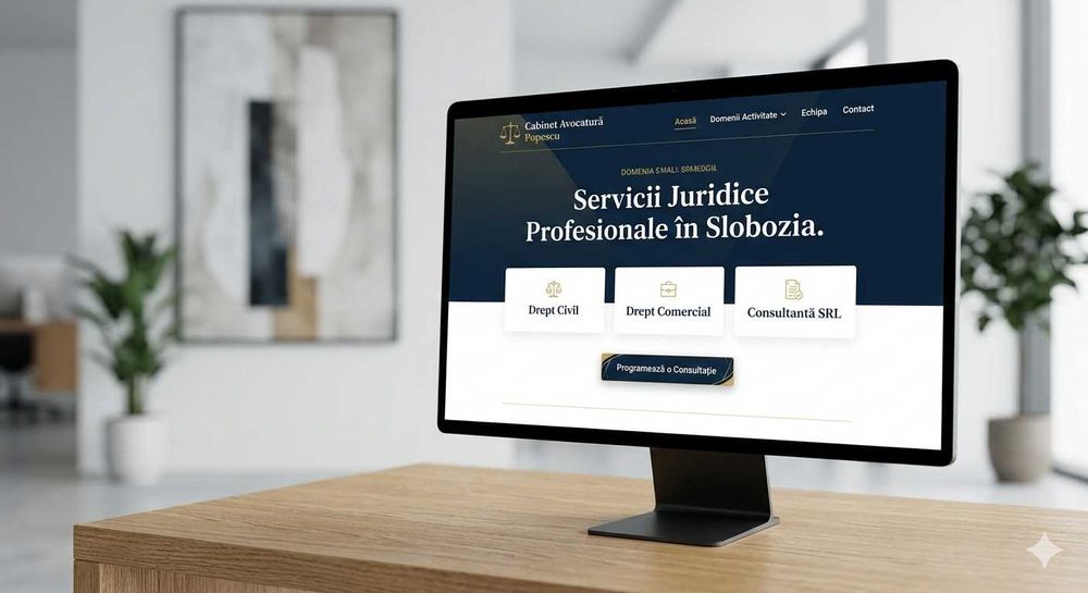 Creare Site Web / Magazin Online - Design Modern & Rapid