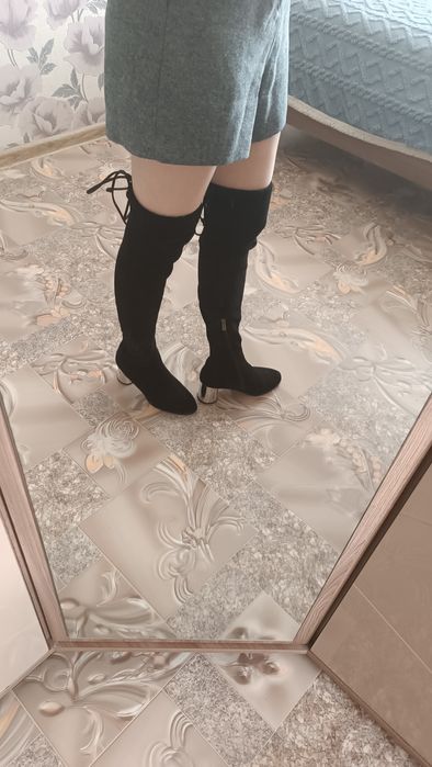 Сапоги осенние ботфорты