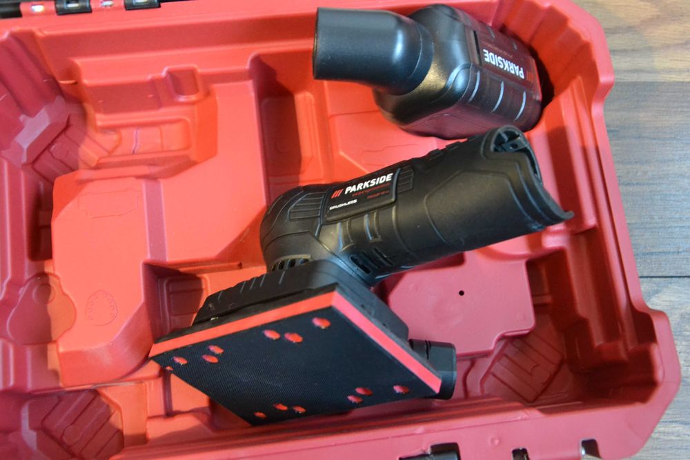 Нови безчеткови оберфреза, ъглошлайф и виброшлайф  Parkside 12V