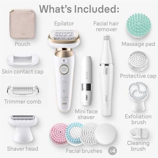 Эпилятор Braun Silk-epil 9 Flex SkinSpa 9-681 3D