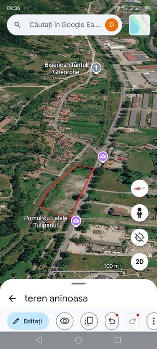 Teren Intravilan Petroșani - Vis a vis de Copacul cu Lalele - Toate utilitățile pe teren