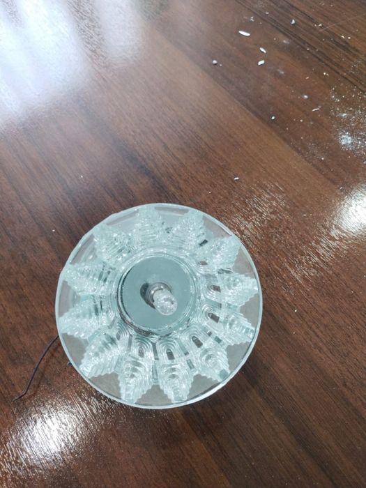 Натяжной светильник на гипсокартон